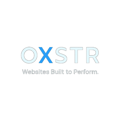 OXSTR Logo - Custom HTML Websites